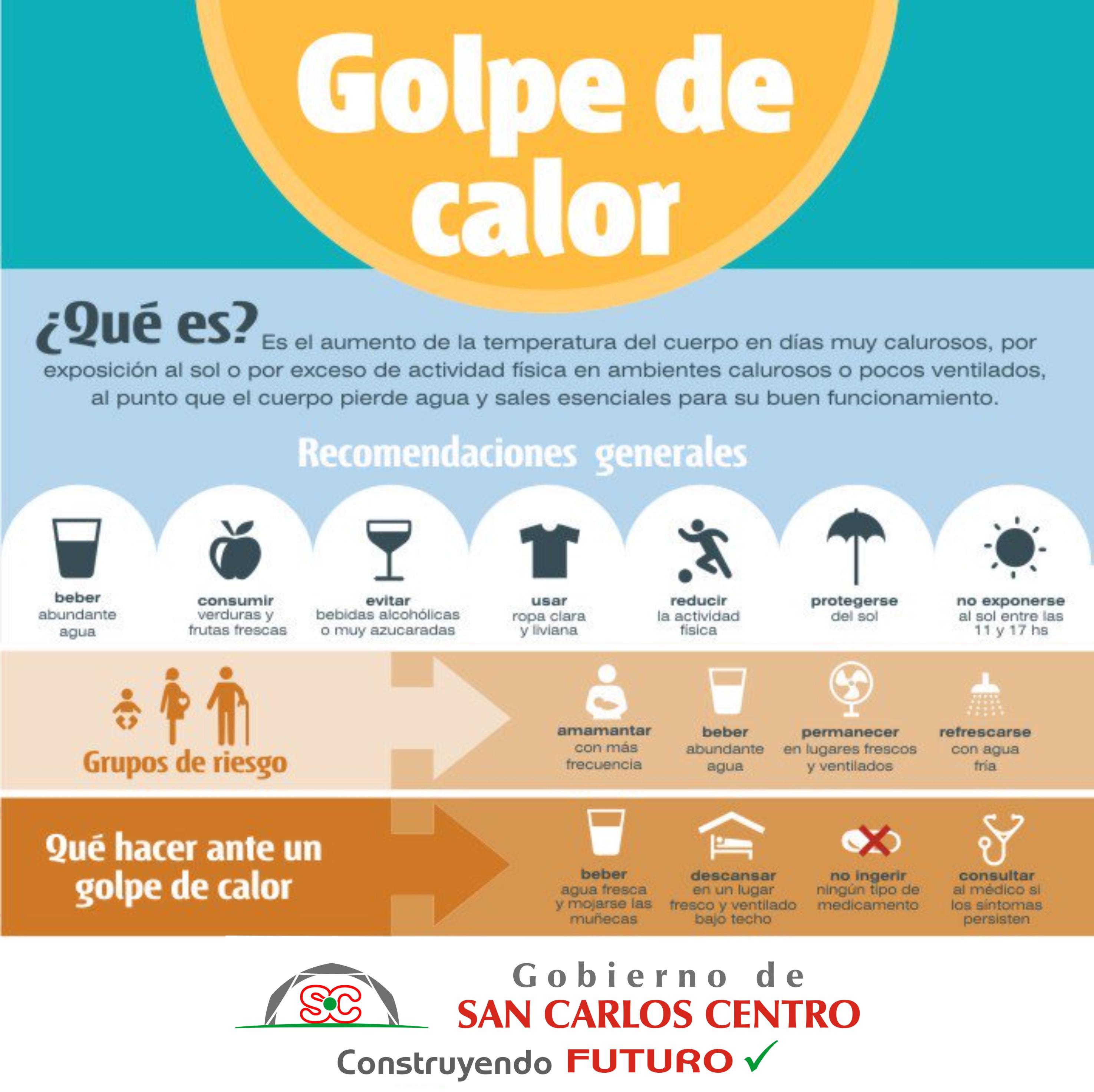 Triptico Golpe De Calor