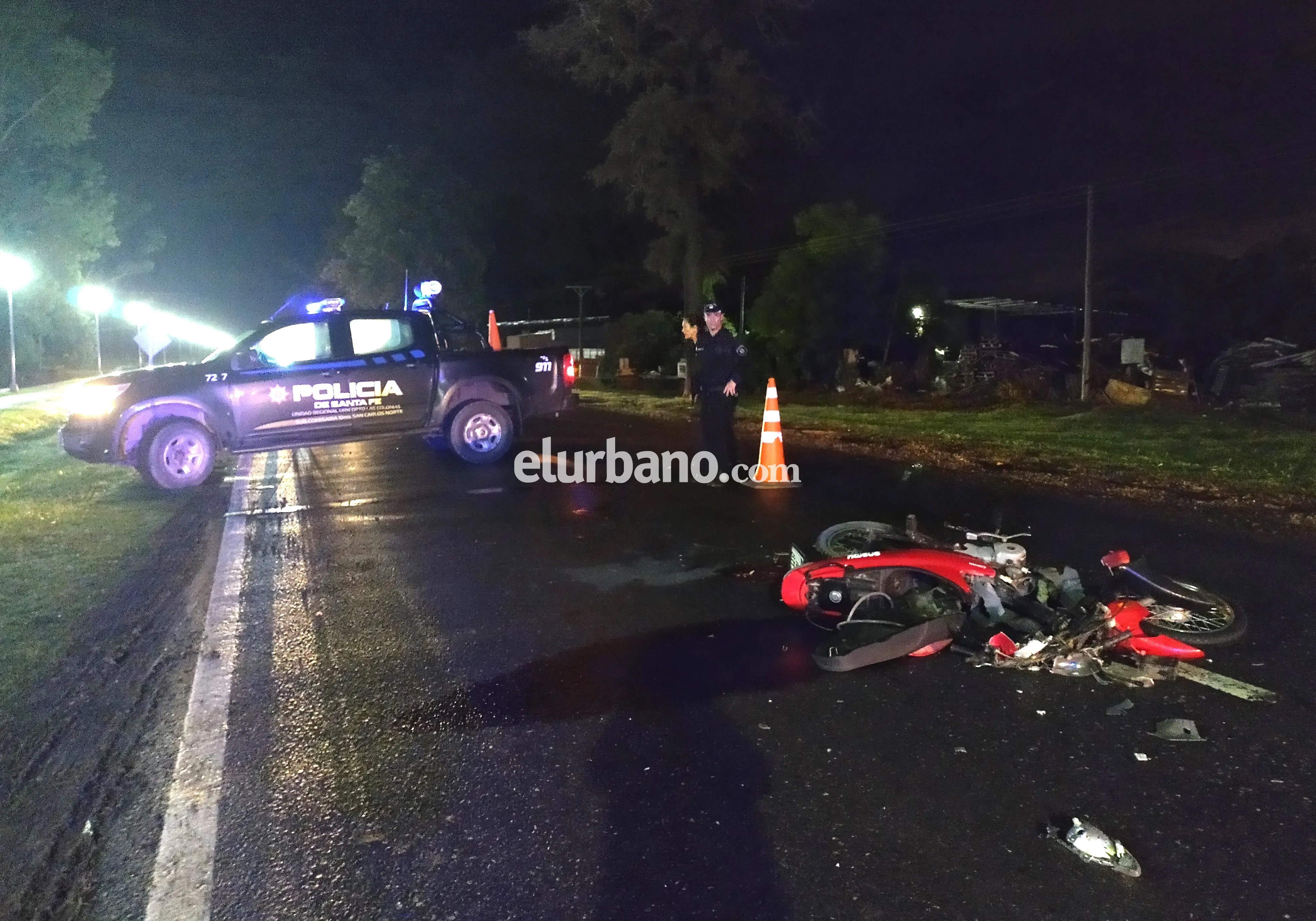 Accidente de tránsito en Ruta 6