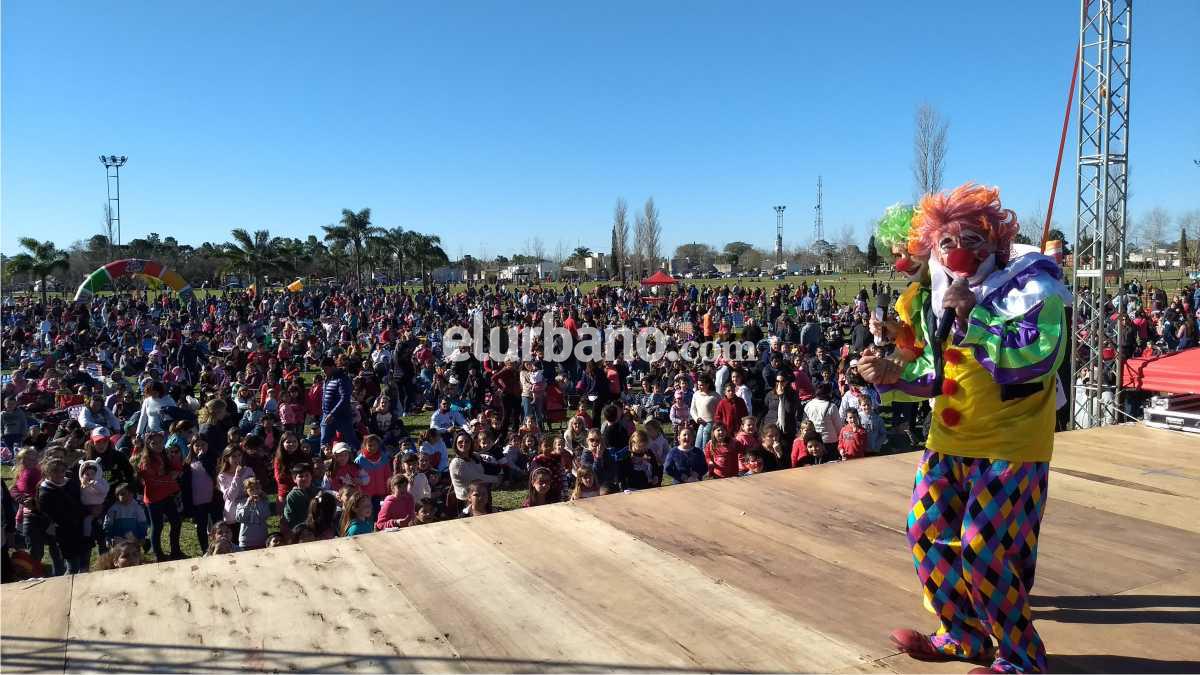 Multitudinario festejo del Día del Niño en el Paseo Parque de la Ciudad