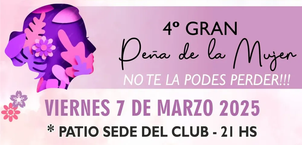 PEÑA MUJER 2025